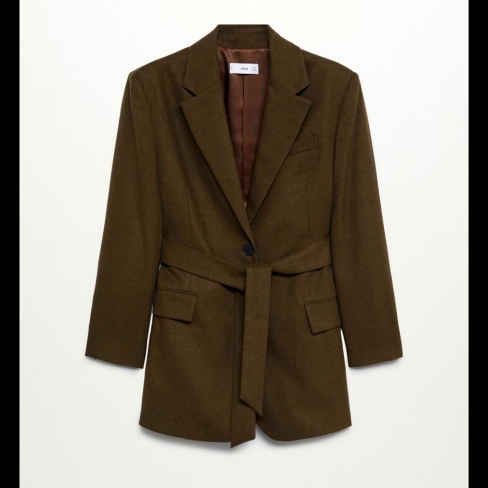 Mango Camille Blazer Size Small NWT